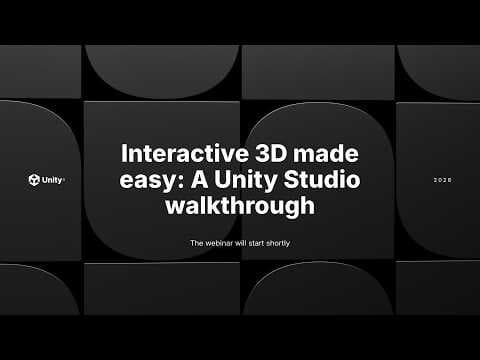 3D tương tác trở nên dễ dàng: Hướng dẫn sử dụng Unity Studio