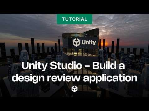Unity Studio templates: Build a design review application