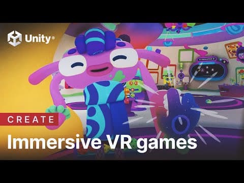 Immersive XR games made with Unity