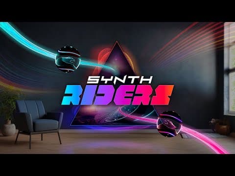 『Synth Riders』ゲームプレイ | Apple Vision Pro
