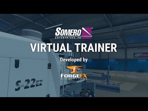 The Somero Virtual Trainer Demo Video