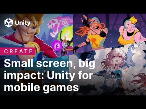 Unity für mobile Spiele