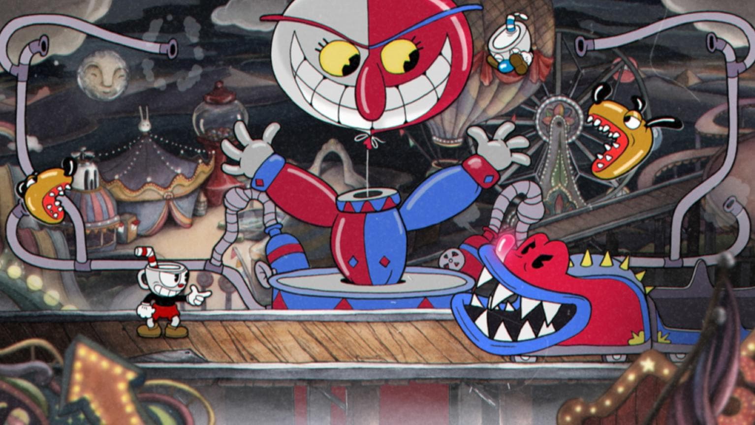 Grafik von Cuphead