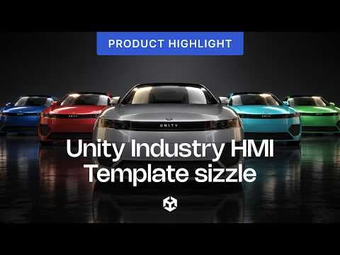 Unity Industry HMI 模板 精彩展示